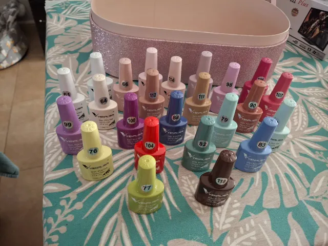 24 Esmaltes Gel Venalisa VIP5 Nuevos