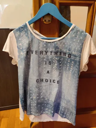 Camiseta mujer Everything is a choice