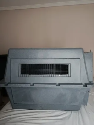 Transportín Perro Grande Gris