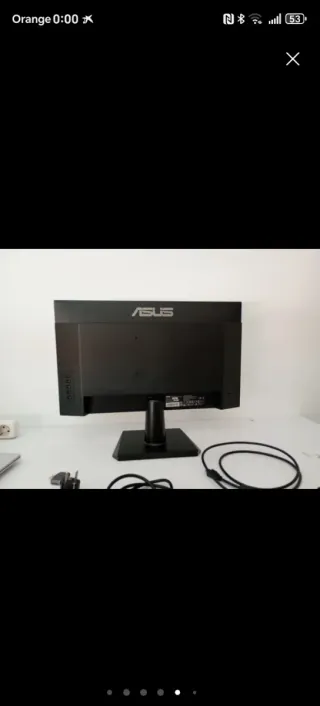 Pantalla ASUS Negra
