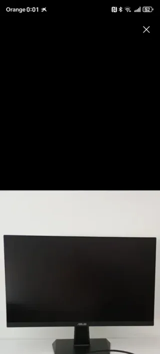 Pantalla ASUS Negra