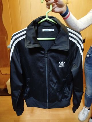 Chaqueta Adidas Negra Mujer Talla 42