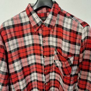 Camicia a quadri uomo Likas  rossa, nera, bianca