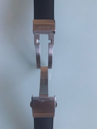 Correa Longines Caucho Negra