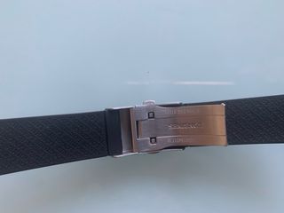 Correa Longines Caucho Negra