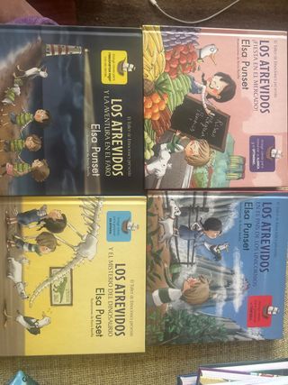 Los atrevidos colección de 4 libros
