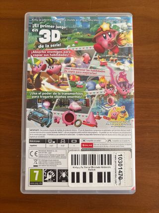 Kirby y la Tierra Olvidada Nintendo Switch