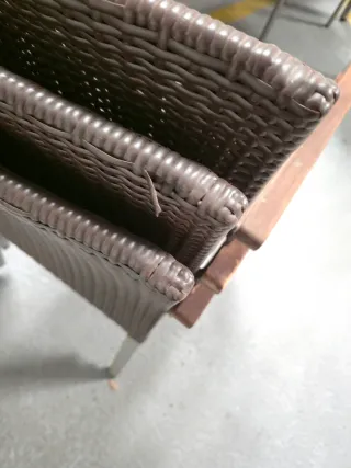 Mesa de exterior con 6 sillas