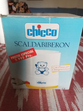 Calienta biberones Chicco como nuevo