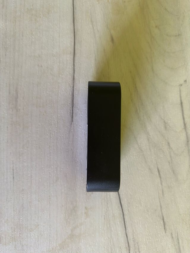 Despertador recargable negro