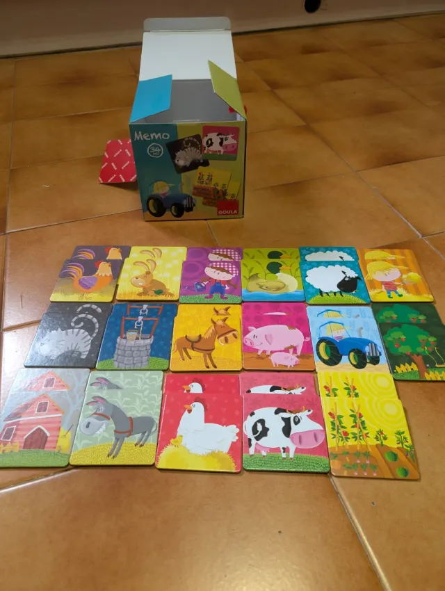 Juego de memoria Goula 34 piezas