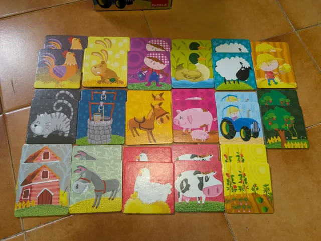 Juego de memoria Goula 34 piezas