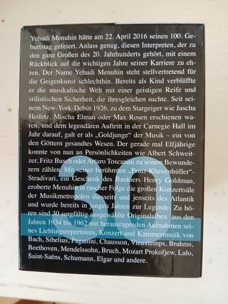 Yehudi Menuhin 100 Aniversario Colección