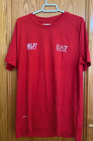 Camisa Roja Emporio Armani Hombre