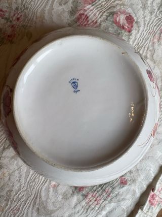 Vajilla Vintage CIFPLA Gijón 53 Piezas Porcelana