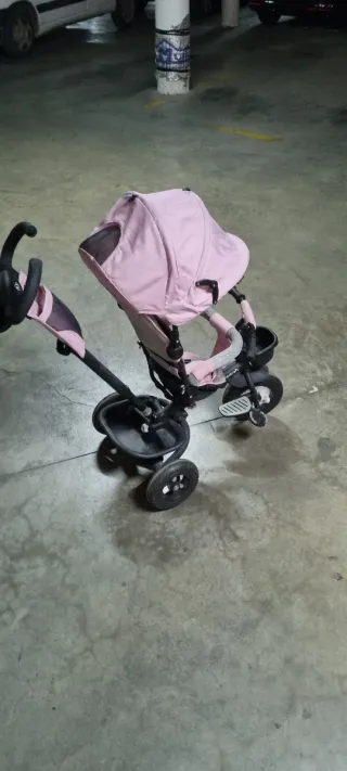 Triciclo para niña rosa