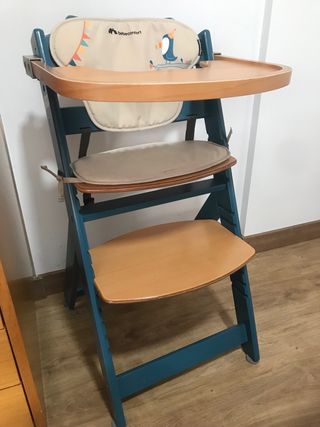 Trona de madera Bebeconfort