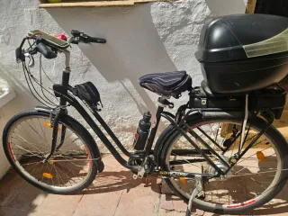 Bicicleta Eléctrica Negra