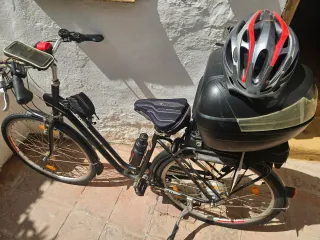 Bicicleta Eléctrica Negra