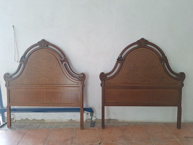 Cabeceros de madera para cama de 105 cm