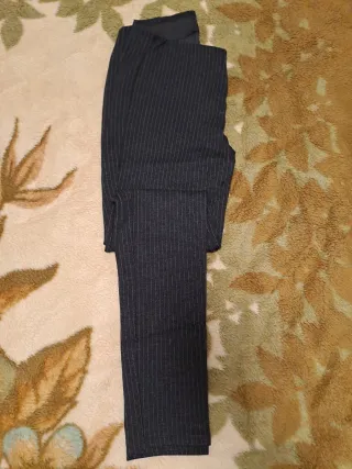 Pantalón elástico mujer rayas verticales