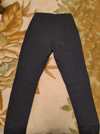 Pantalón elástico mujer rayas verticales