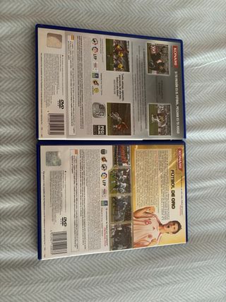 Juegos PS2: PES 2008 y PES 6