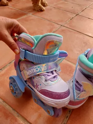 Patines niña sirena talla ajustable