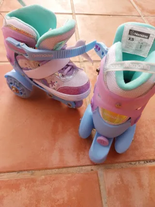 Patines niña sirena talla ajustable