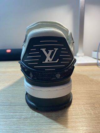 Louis Vuitton Trainer Zapatillas Negras Blancas