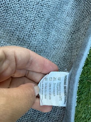 Alfombra azul lavable para pasillo/cocina