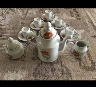 ANCAP Servizio Caffè Porcellana 6 Persone