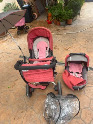 Carrito Bebé Jane Trío + Silla Paseo