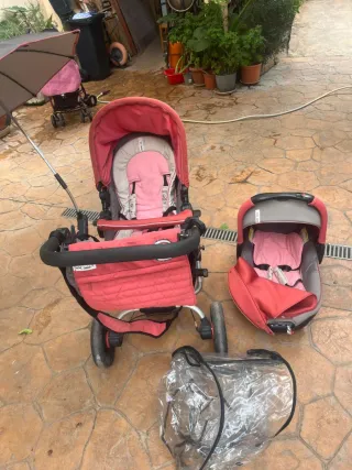 Carrito Bebé Jane Trío + Silla Paseo