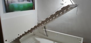 Canapé abatible 140x200 cm Blanco