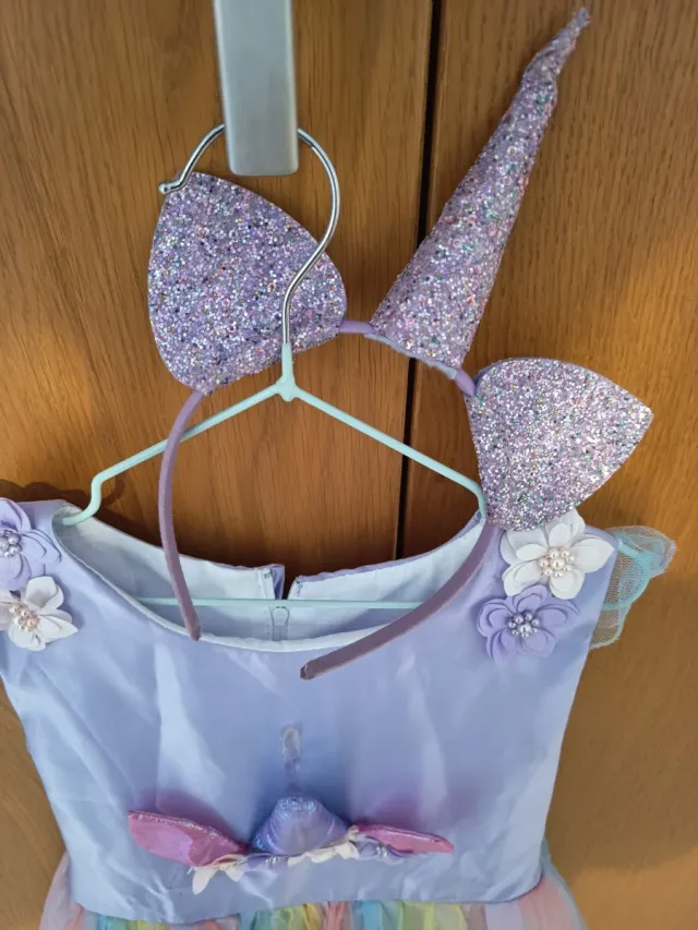 Disfraz Unicornio Niña Arcoíris