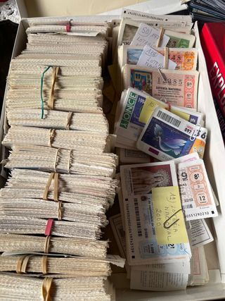 Lotes de Billetes de Lotería Nacional (1973-2000)
