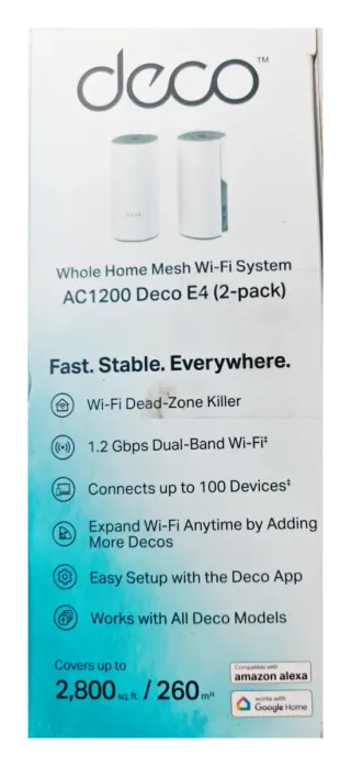 Repetidor Wi-Fi TP-Link Deco E4 AC1200