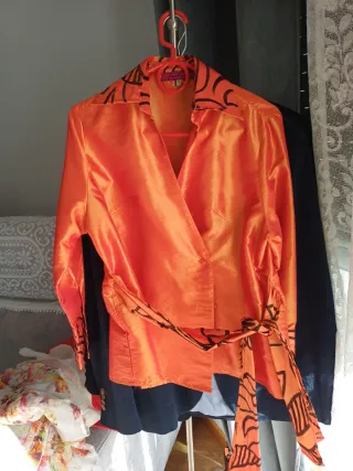 Camisa manga corta roja