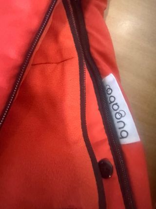 Saco polar rojo Bugaboo