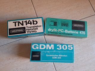 Grundig TN14b, GDM 305, batteria 476