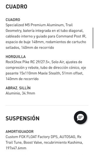 E-bike Specialized Turbo Levo Talla M