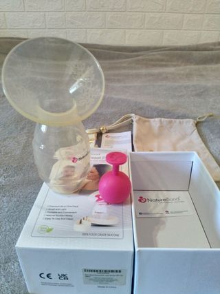 Extractor manual leche materna silicona NatureBond