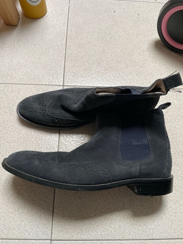 Stivaletti in cuoio uomo