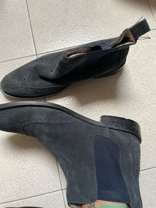 Stivaletti in cuoio uomo