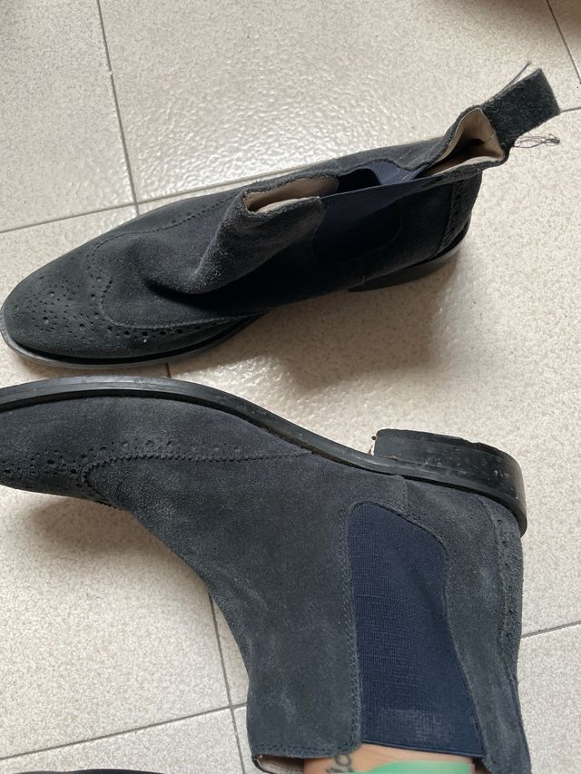 Stivaletti in cuoio uomo