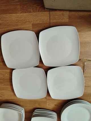 Vajilla Ikea FÄRGKLAR 18 piezas