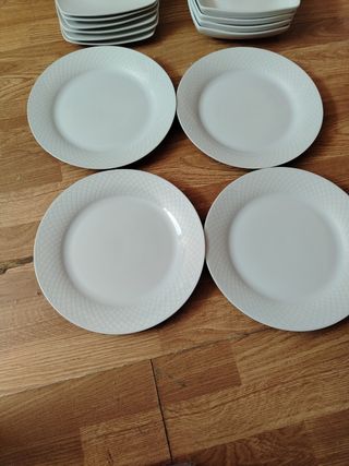 Vajilla Ikea FÄRGKLAR 18 piezas