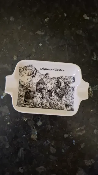 Cenicero Souvenir Castillo Vaduz