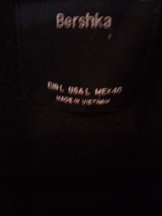 Chaquetón tipo sudadera hombre